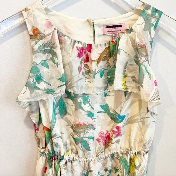 Ted Baker London Floral Bird Dress size 1 / XS - Picture 2 of 9